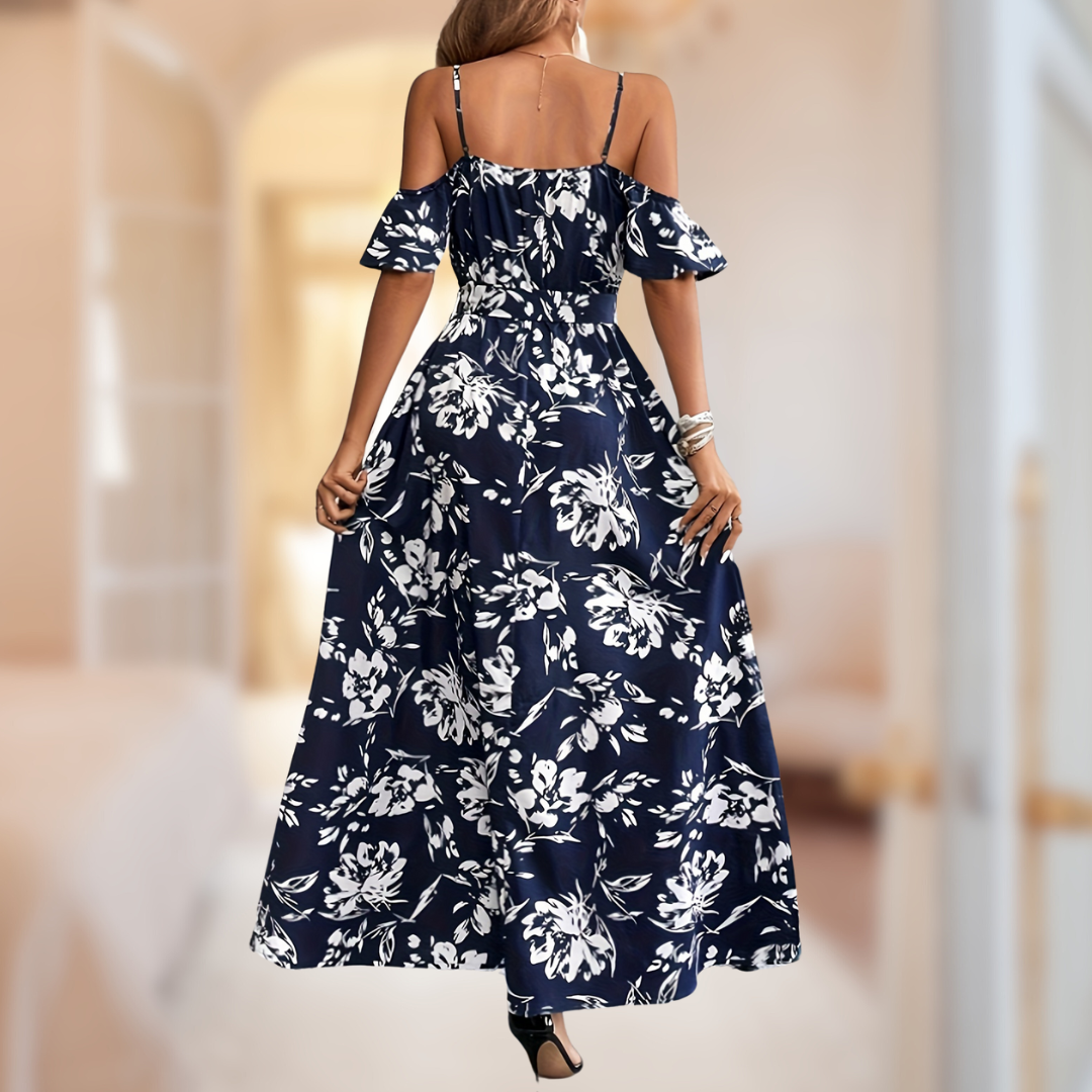 Sarah I Elegante bloemenjurk