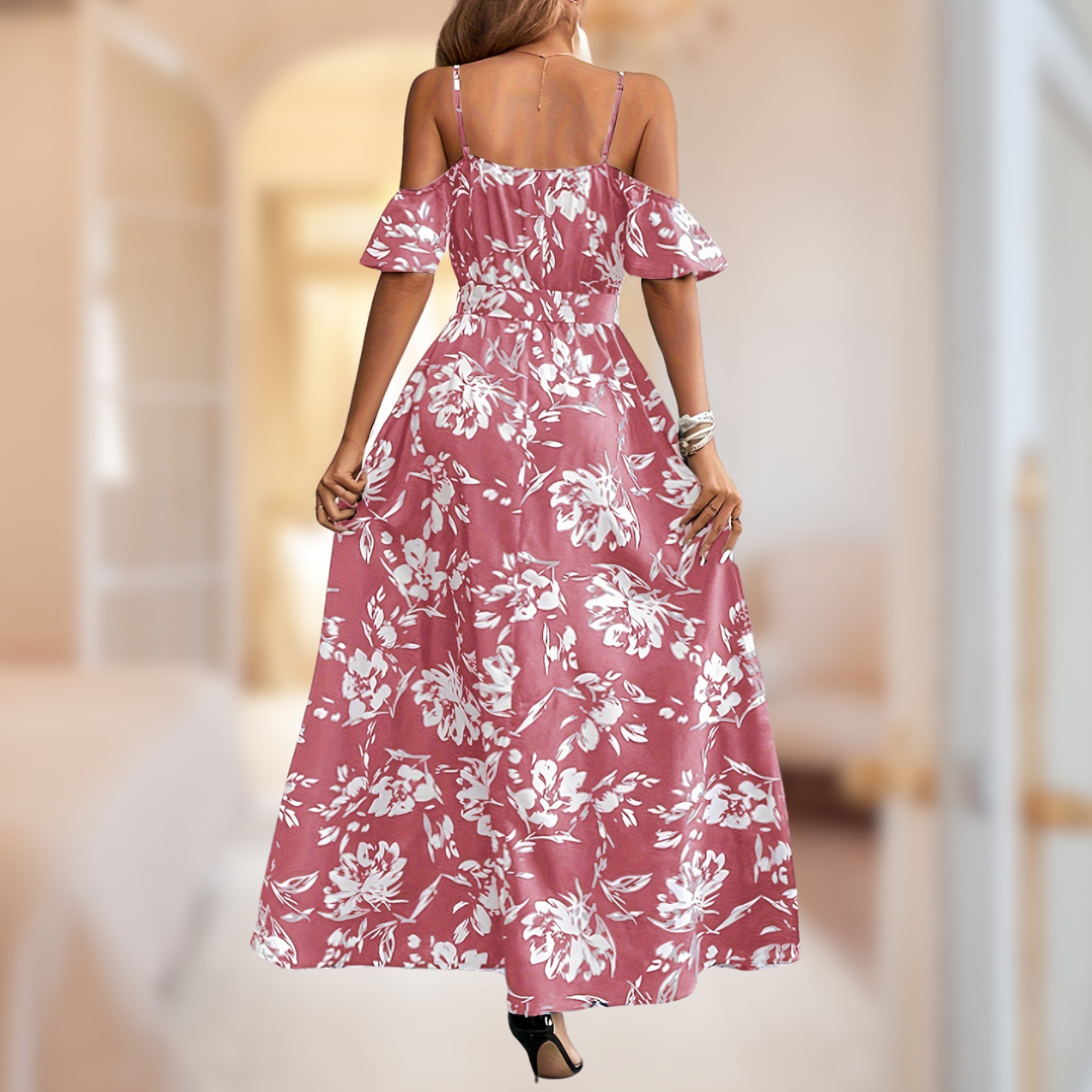Sarah I Elegante bloemenjurk