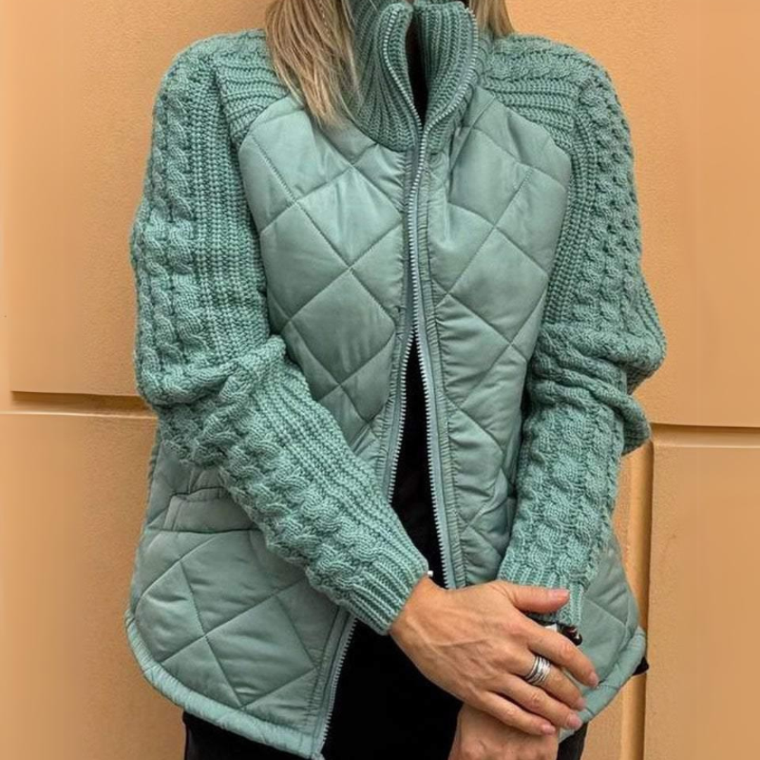 Elin - Luxe gewatteerde jas