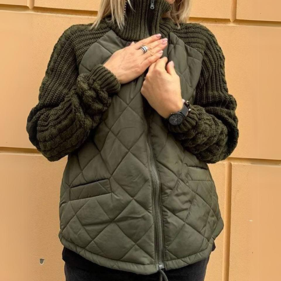 Elin - Luxe gewatteerde jas