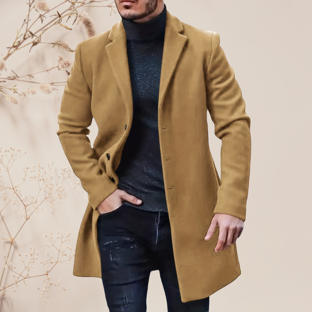 Alessio I Retro Trenchcoat voor Heren