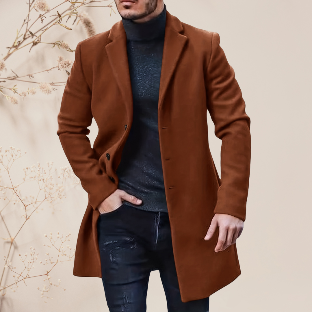 Alessio I Retro Trenchcoat voor Heren