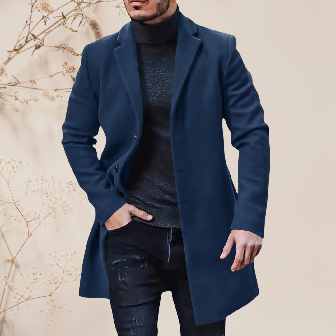 Alessio I Retro Trenchcoat voor Heren