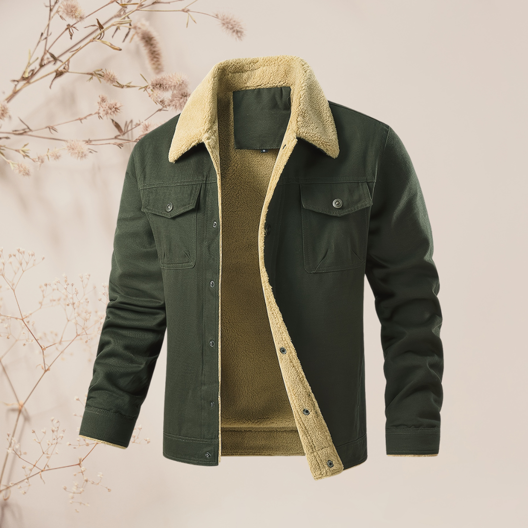 Dave I Casual Warm Fleece-jack voor Heren