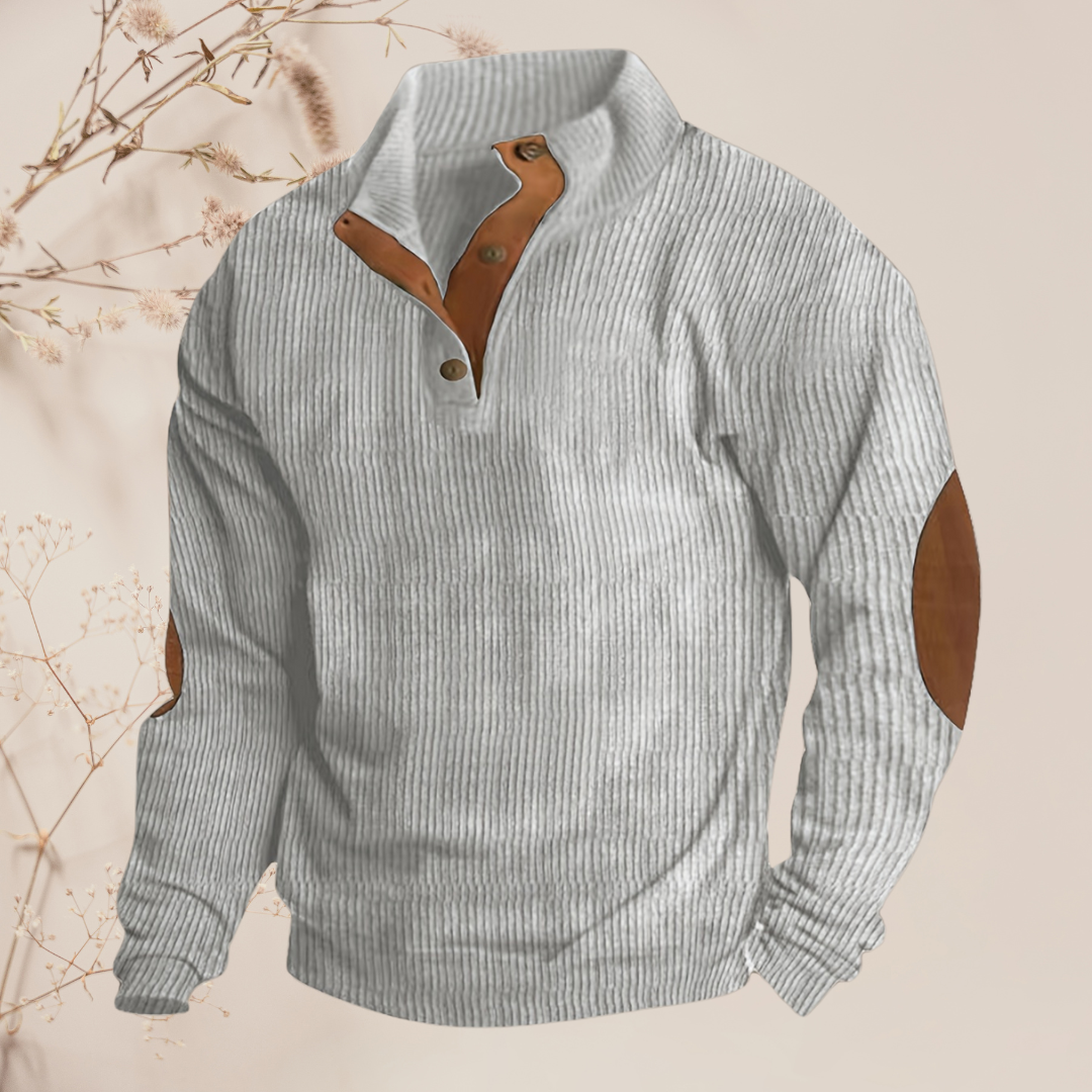 Leo - Heren Casual Crew Neck Trui