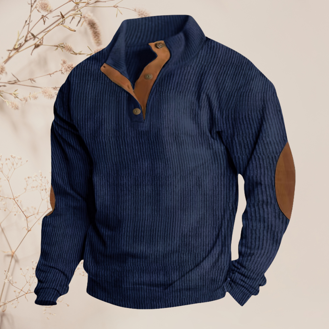 Leo - Heren Casual Crew Neck Trui