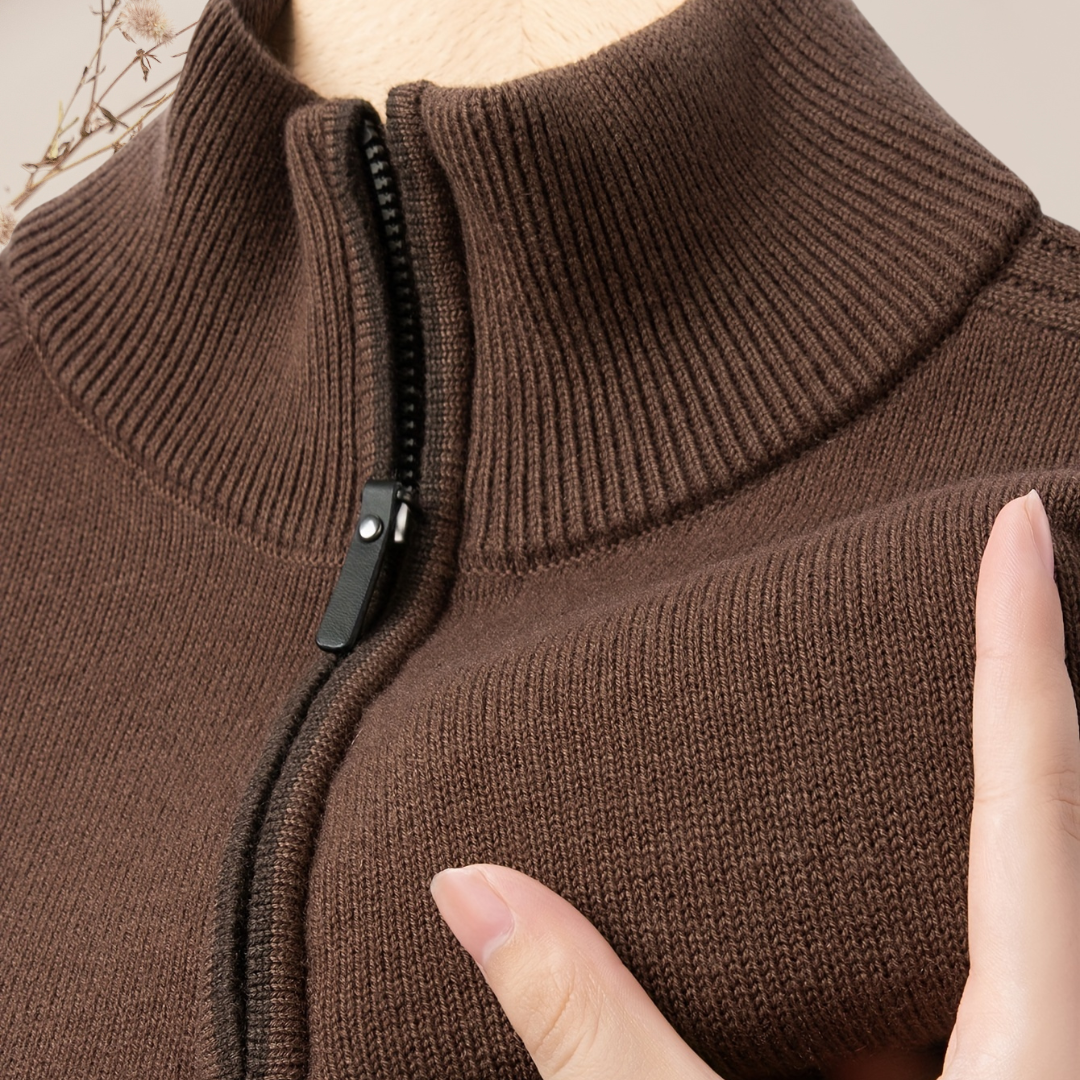 Atlas Wool Half-Zip Sweater