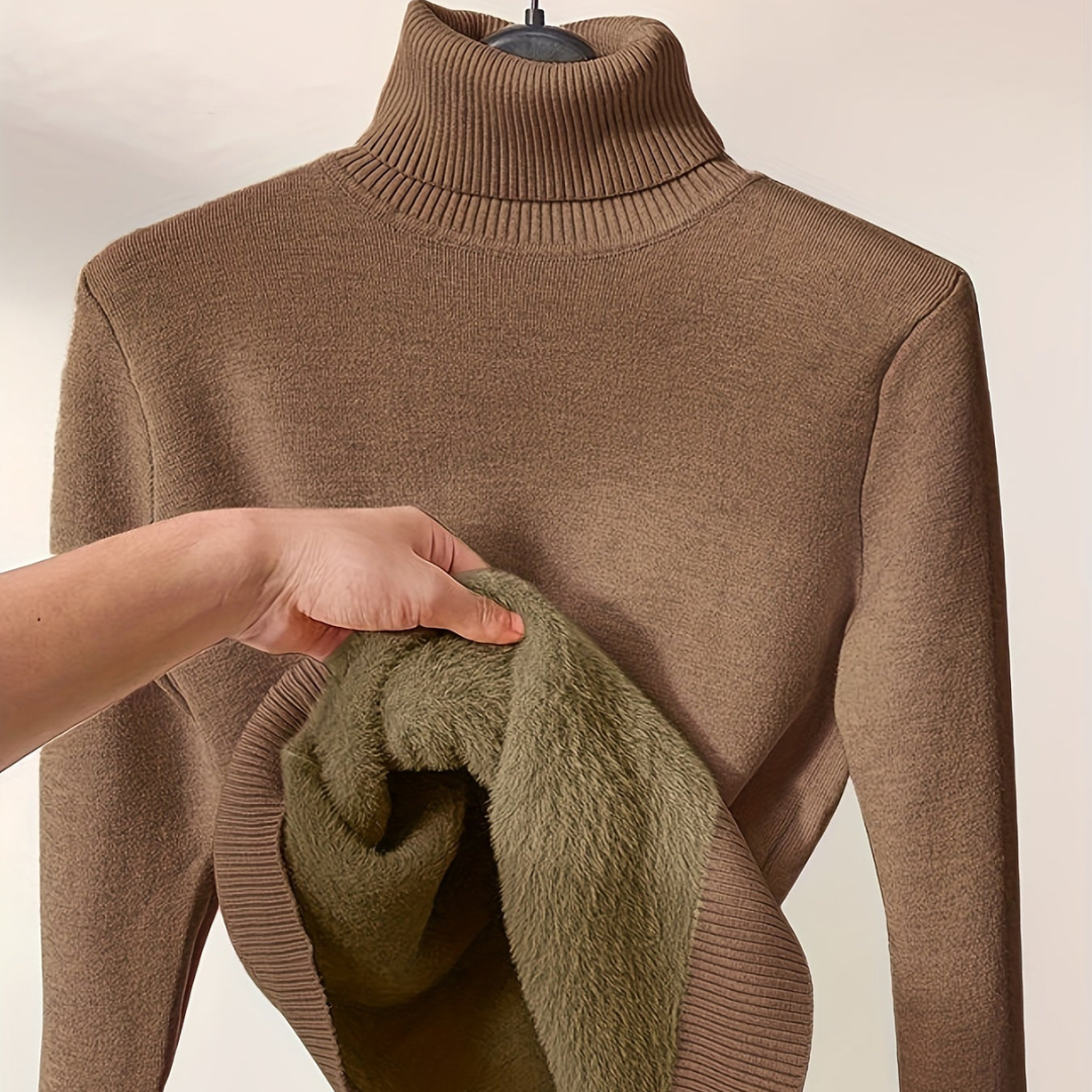 Serafina™ - Stijlvolle Thermische Coltrui voor Herfst & Winter