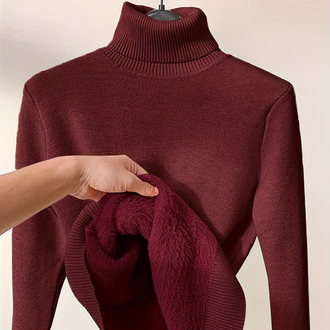 Serafina™ - Stijlvolle Thermische Coltrui voor Herfst & Winter