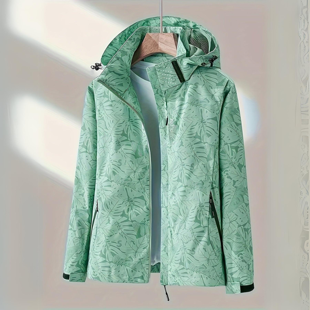 LIVA™ | WATERDICHTE WINDJAS MET CAMOUFLAGEDESIGN