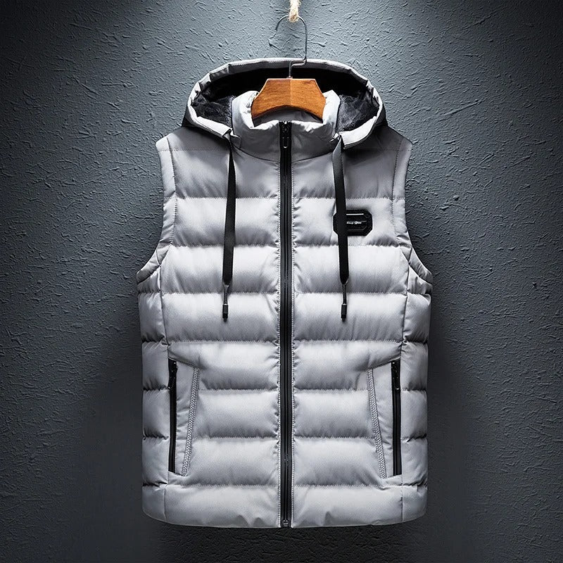 Mike - Bodywarmer met Capuchon