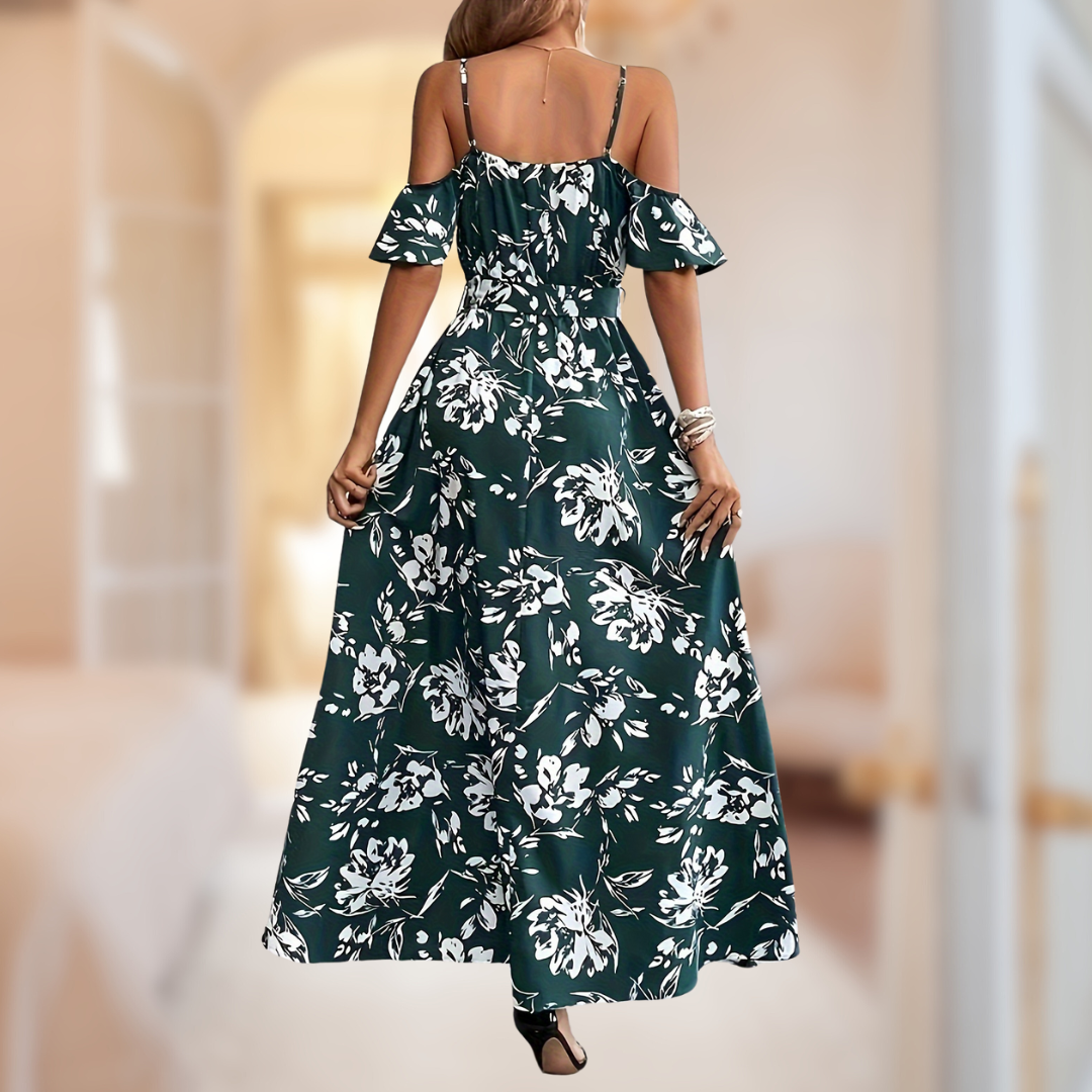 Sarah I Elegante bloemenjurk