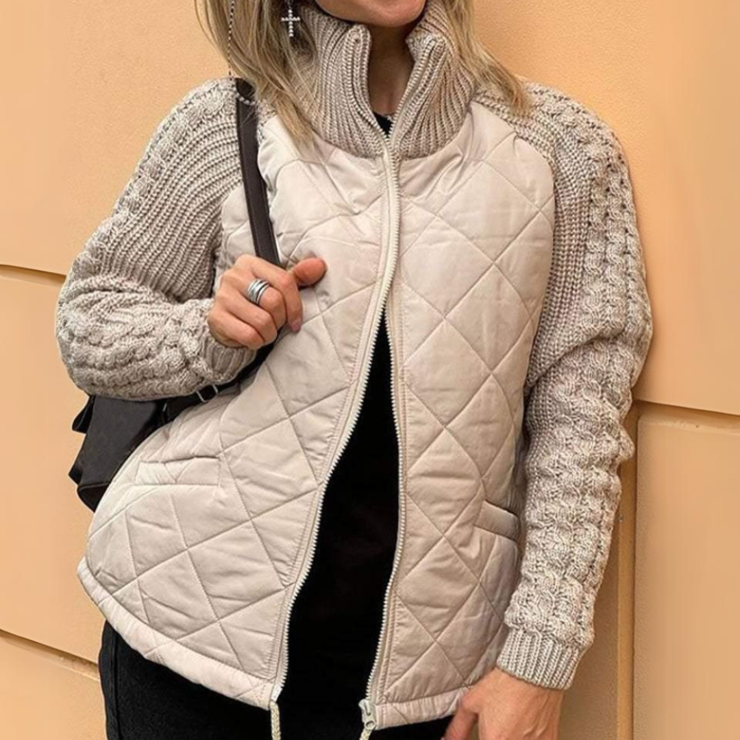 Elin - Luxe gewatteerde jas
