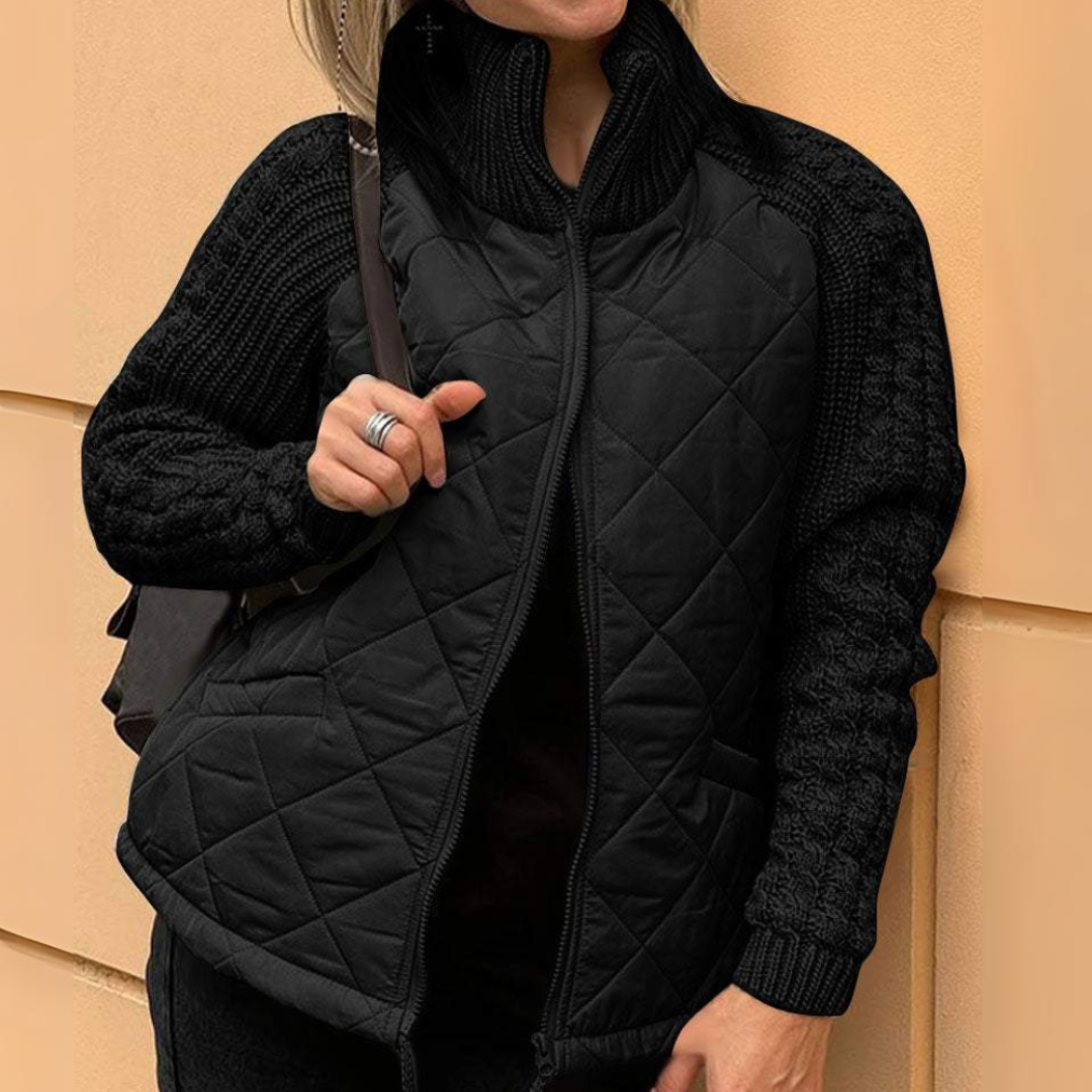 Elin - Luxe gewatteerde jas