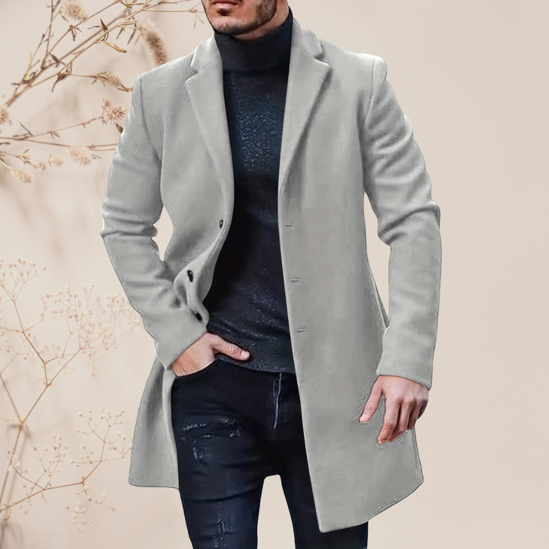 Alessio I Retro Trenchcoat voor Heren