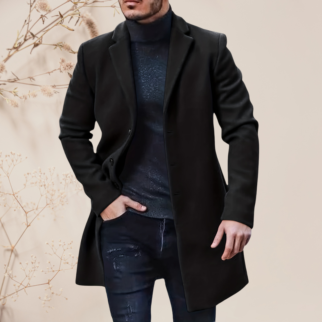 Alessio I Retro Trenchcoat voor Heren