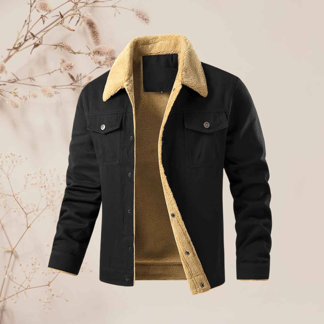 Dave I Casual Warm Fleece-jack voor Heren
