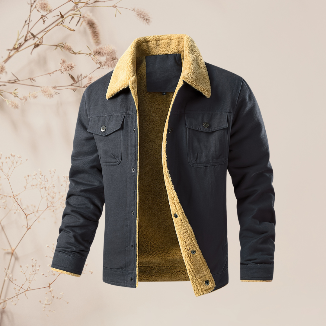 Dave I Casual Warm Fleece-jack voor Heren
