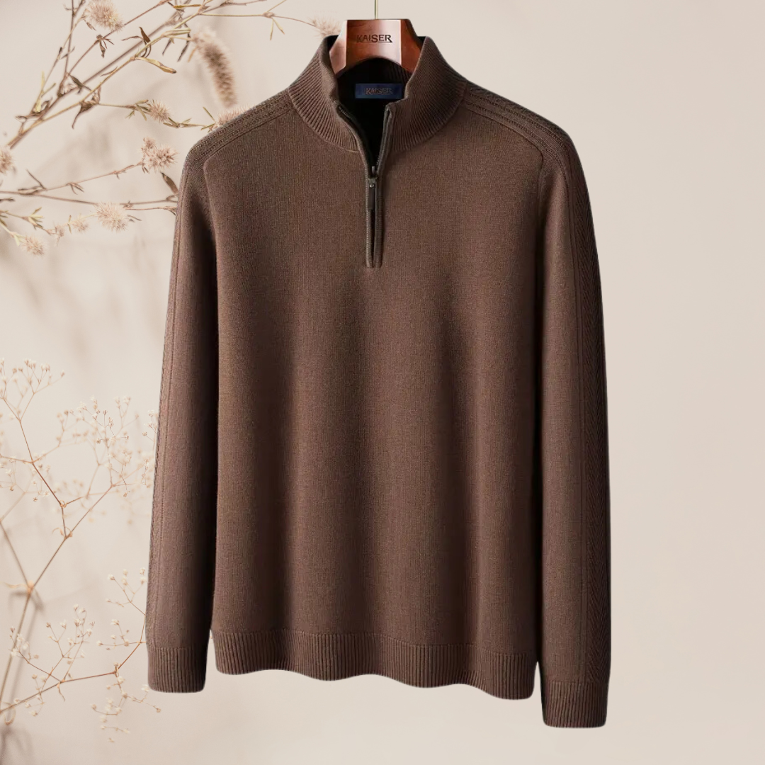 Atlas Wool Half-Zip Sweater