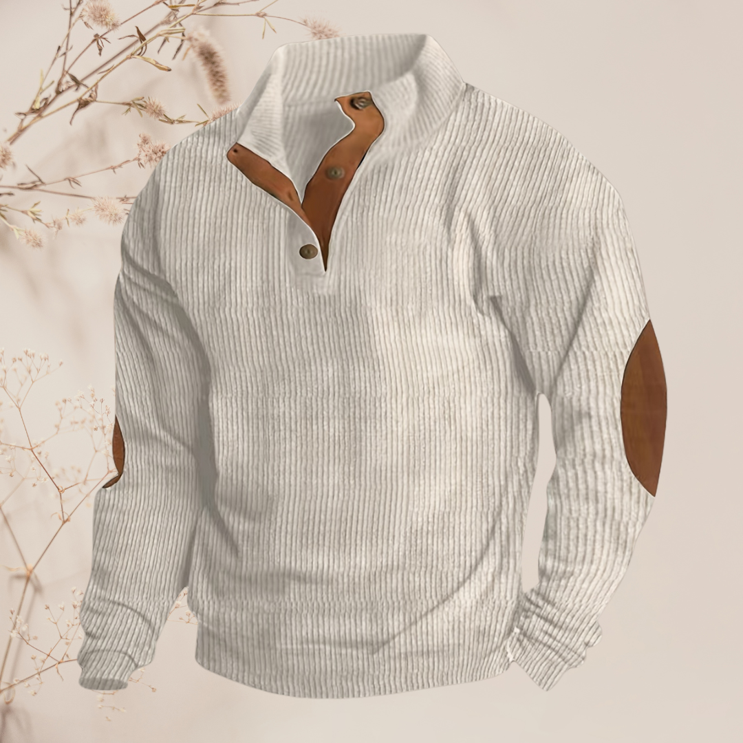 Leo - Heren Casual Crew Neck Trui
