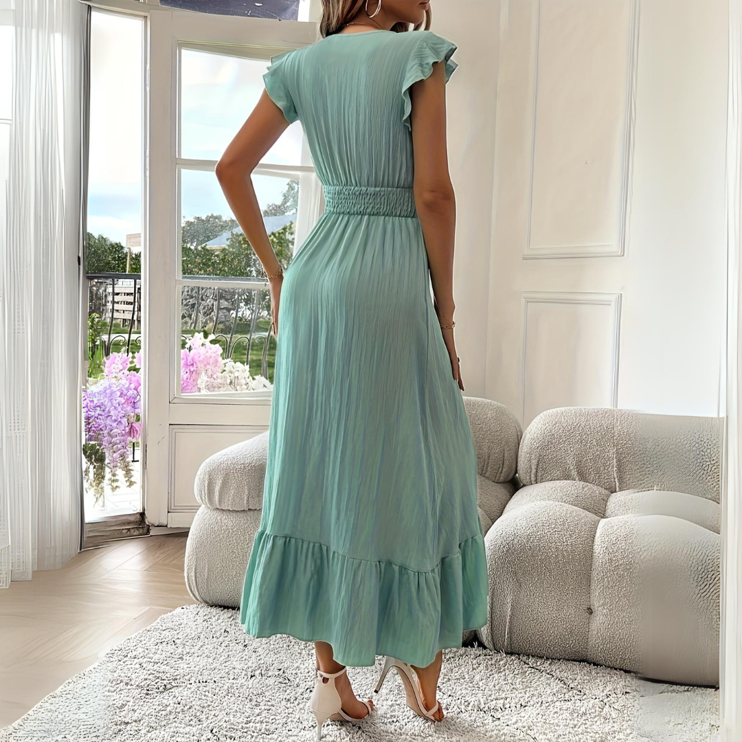 Sandra I Elegante mouwjurk
