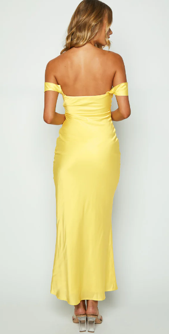 Rosa™ - Elegante off-the-shoulder jurk