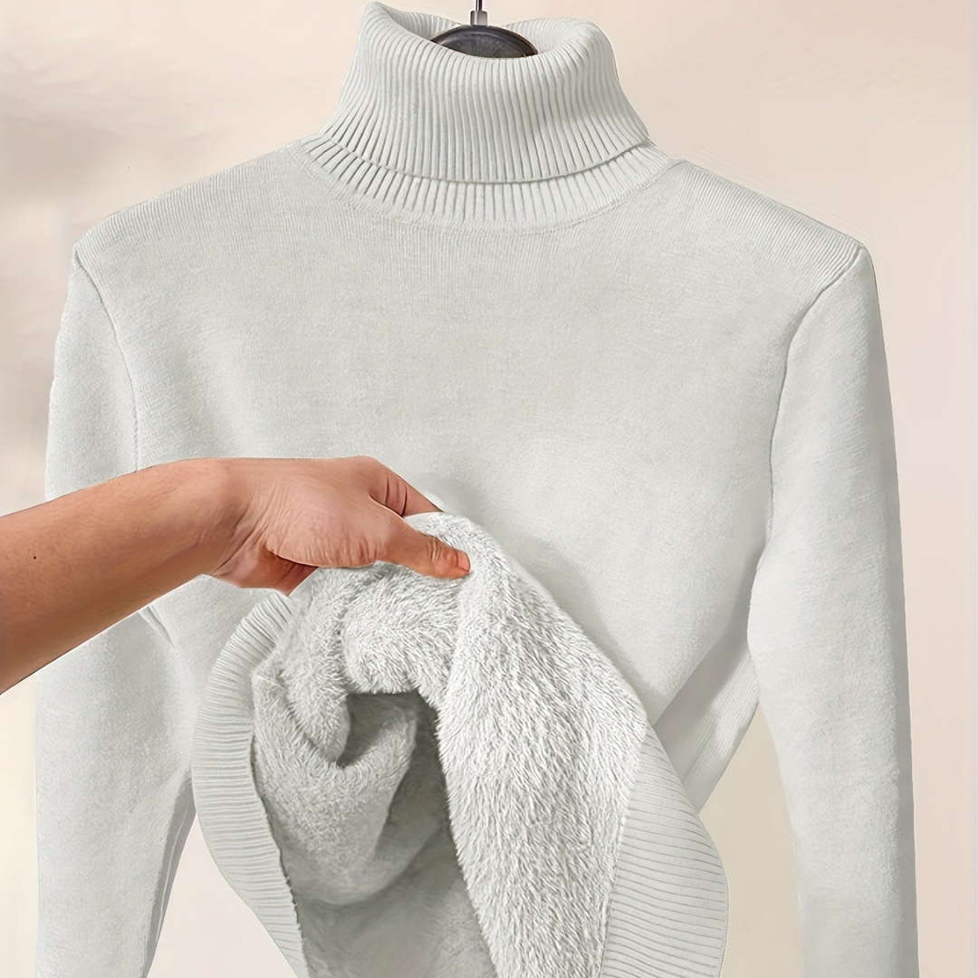 Serafina™ - Stijlvolle Thermische Coltrui voor Herfst & Winter