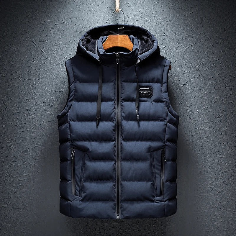 Mike - Bodywarmer met Capuchon