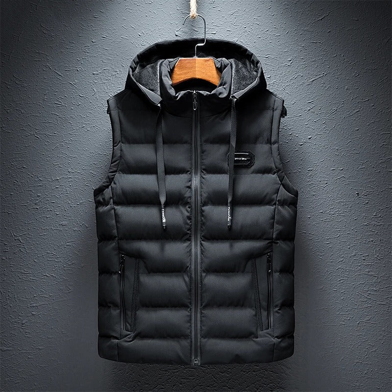 Mike - Bodywarmer met Capuchon